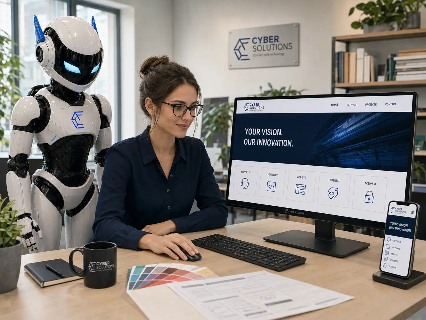 Cyber Solutions Dezvoltare Website